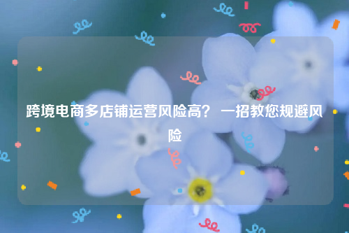 跨境电商多店铺运营风险高？ 一招教您规避风险